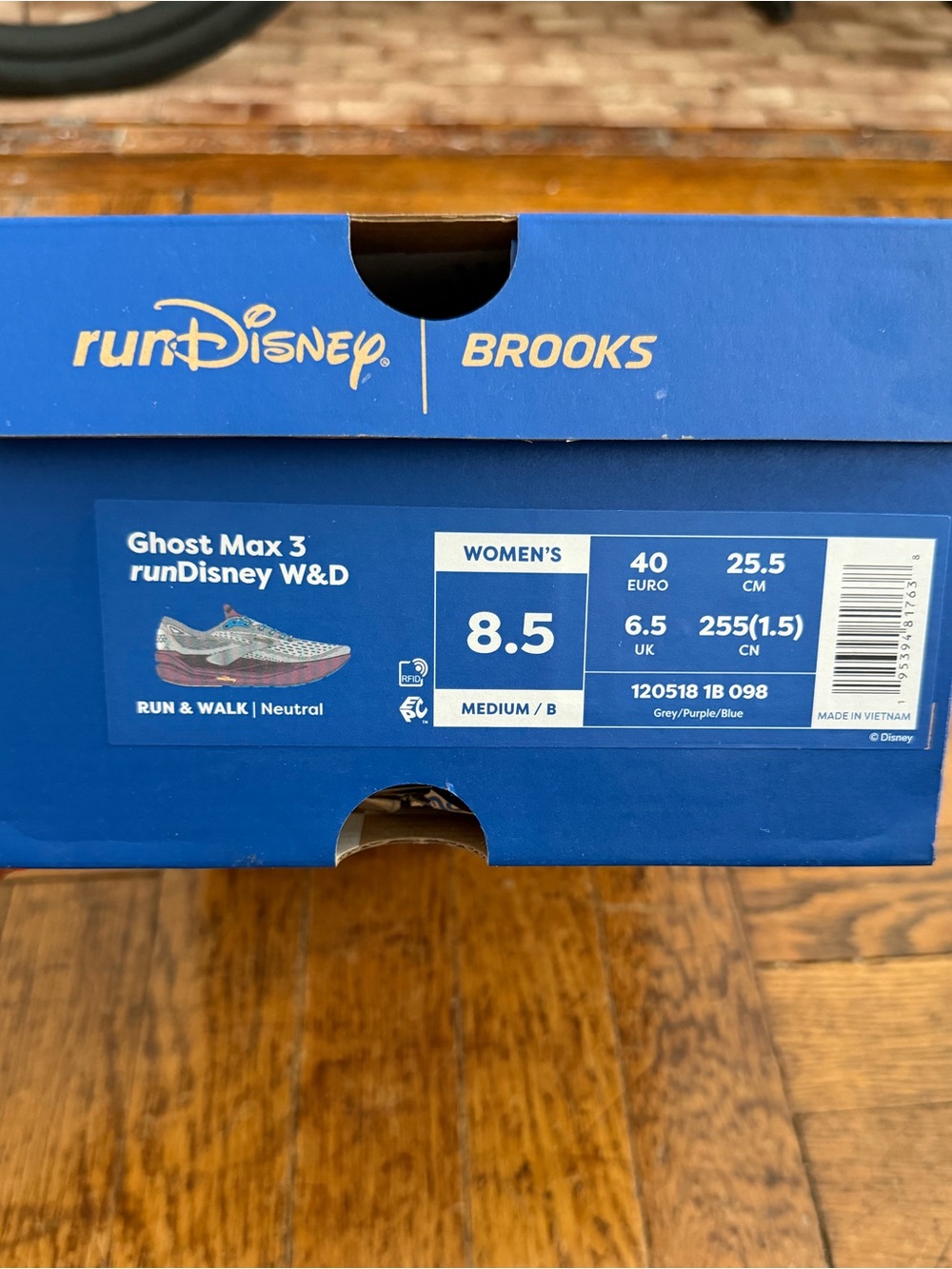 Women’s Brooks Ghost Max 3 runDisney W&D - Picture 6 of 6